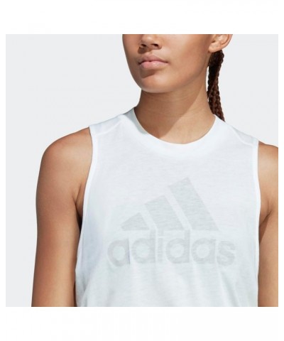 Women's Future Icon Winners 3.0 Tank Top White Melange/Grey $14.58 Activewear