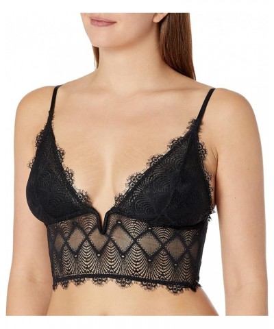 Women's Allure Cropped Camisole Black $33.77 Tanks