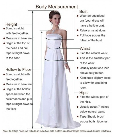 Women's Beaded Crystals Long Prom Evening Dress Ball Gown Bridesmaid Dresses White $31.68 Dresses