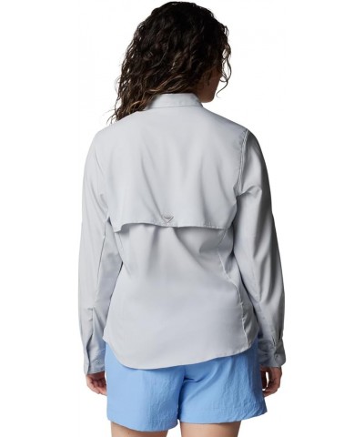 Women's Tamiami Ii Long Sleeve Shirt Cirrus Grey $23.61 Blouses