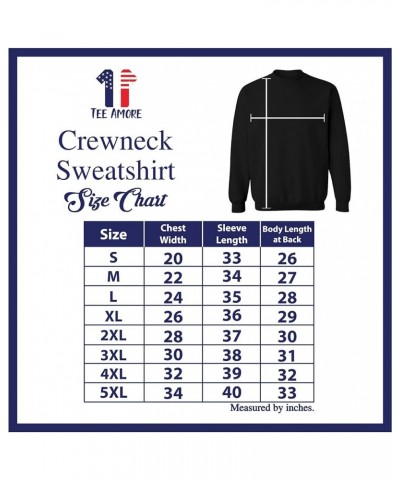 Custom Sweatshirt for Men Women Add Your Text Front Back Side Print Personalized Crewneck Sweatshirt Navy $18.10 Hoodies & Sw...