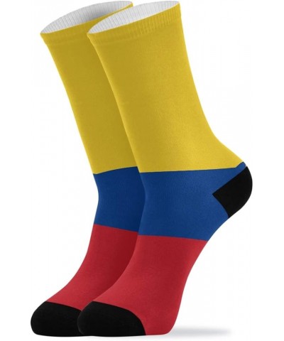 Novelty crew socks Quick-drying sports socks for fitness, running, cycling Color2 $7.41 Activewear