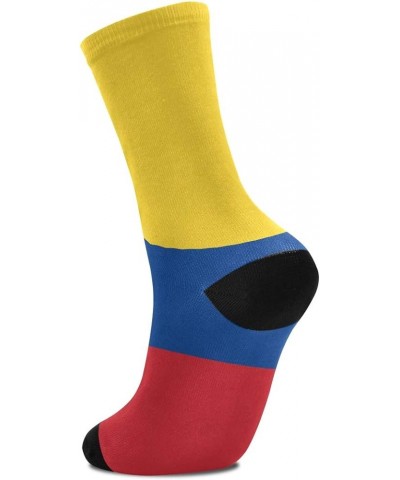 Novelty crew socks Quick-drying sports socks for fitness, running, cycling Color2 $7.41 Activewear