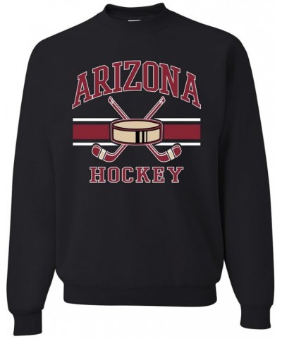Hometown Fan Team Pride | Fantasy Hockey Fans Sports Unisex Crewneck Sweatshirt Arizona $18.54 Sweatshirts
