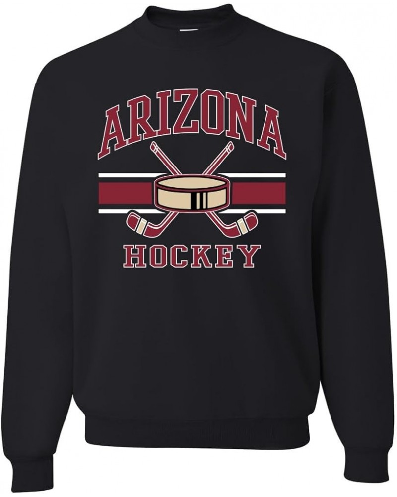 Hometown Fan Team Pride | Fantasy Hockey Fans Sports Unisex Crewneck Sweatshirt Arizona $18.54 Sweatshirts