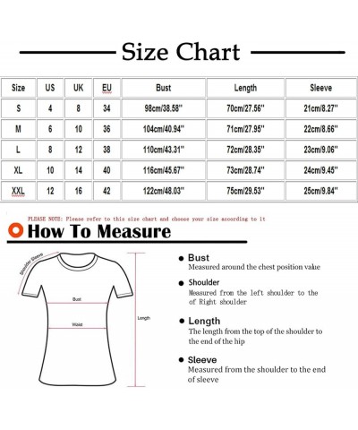 Summer Tops for Women 2024 Trendy Short Sleeve T Shirts Dressy Casual Loose Blouses Tunics to Wear with Leggings Summer Tops ...