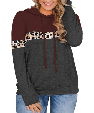 Women-Plus-Size-Hoodies-Sweatshirts Color Block Tops with Pockets XL-4XL 25-e $19.97 Hoodies & Sweatshirts