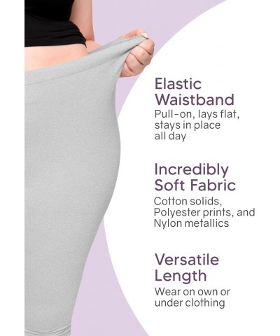 Women's Plus Size Knee & Full Length Leggings | X-Large - 7X Full Length Turquoise $11.19 Leggings