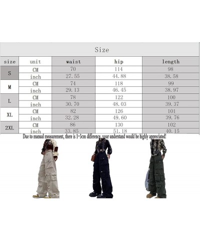 High Waisted Jeans for Women Stretchy Rise Straight Loose Denim Pants Wide Leg Hippie Streetwear Trendy Aesthetic Cargo Jeans...