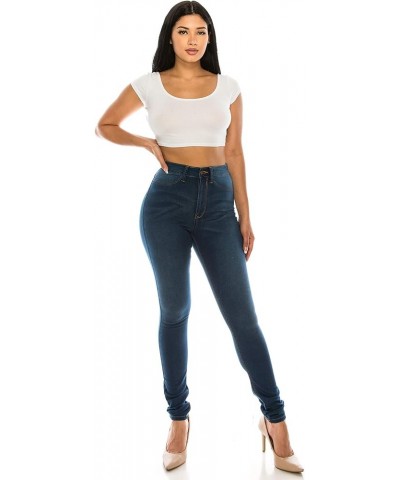 Aphrodite High Waisted Jeans for Women – Basic High Rise Waist Skinny Slim Fit Stretch Denim Pants 4367 / Medium Blue $20.14 ...