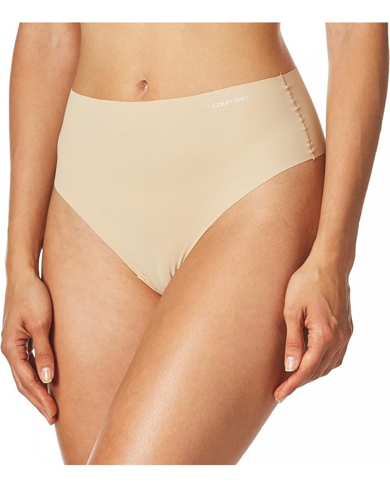 Women's Invisibles High-Waist Thong Panty Bare $10.41 Lingerie