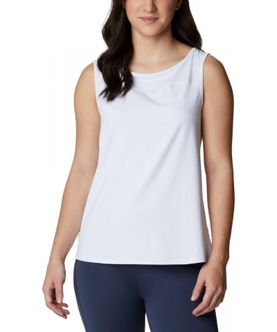 Women's Women's Chill River Tank Top, Moisture Wicking, Sun Protection White $23.99 Activewear