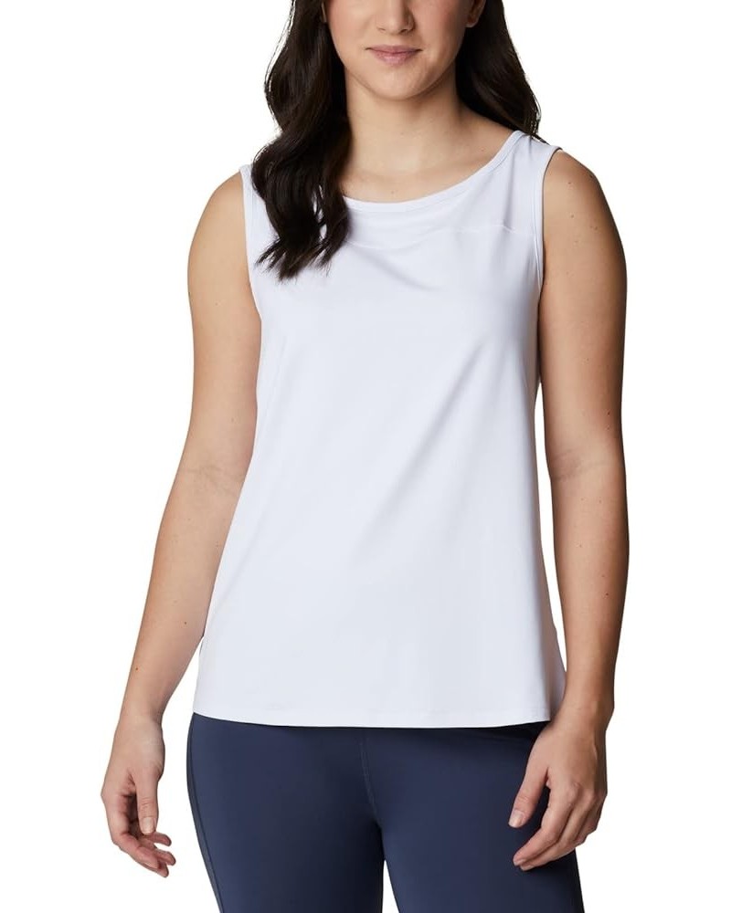 Women's Women's Chill River Tank Top, Moisture Wicking, Sun Protection White $23.99 Activewear