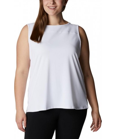 Women's Women's Chill River Tank Top, Moisture Wicking, Sun Protection White $23.99 Activewear