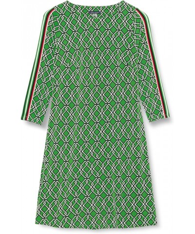 Women's 3/4 Sleeve Dress New Leaf Multi $24.85 Dresses