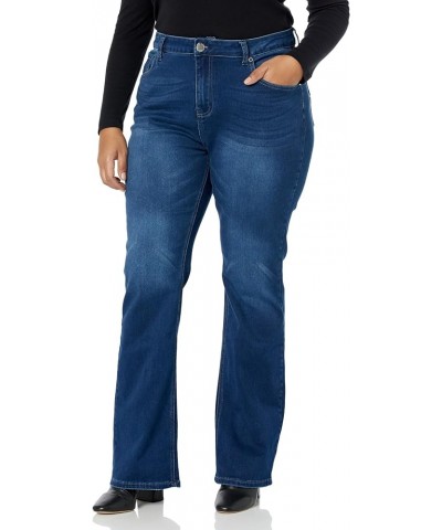 Women's City Chic Plus Size Jean H Lily Bleg Black Wash $16.68 Jeans