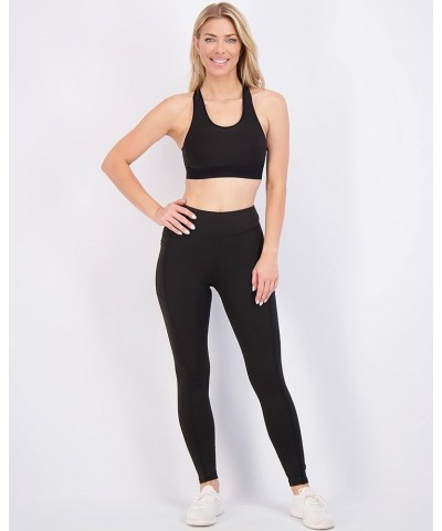 4-Pack: Women's Full Length Fitted Athletic Yoga Performance Leggings with Pockets (Available in Plus Size) Plus-Size Set 2 $...