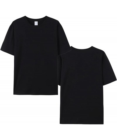 Short Sleeve T-Shirt for Men and Women Black $8.40 T-Shirts