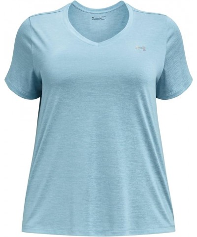 Women's Tech Short-Sleeve V-Neck-Twist (490) Blizzard / White / Metallic Silver 2X $13.80 Activewear