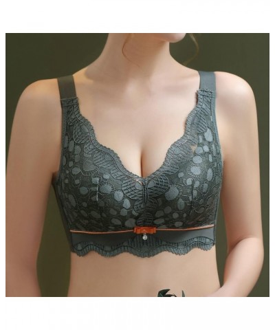 Womens Lingerie Plus Size Sleep Lounge Lace Everyday Bras Corsets Bralette Underwear for Sex Naughty Play Army Green $10.78 O...