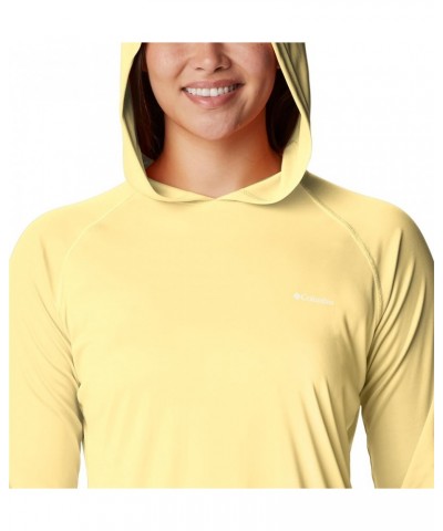 Women's Fork Stream Long Sleeve Hoodie Sunkissed/White Logo $21.45 Activewear