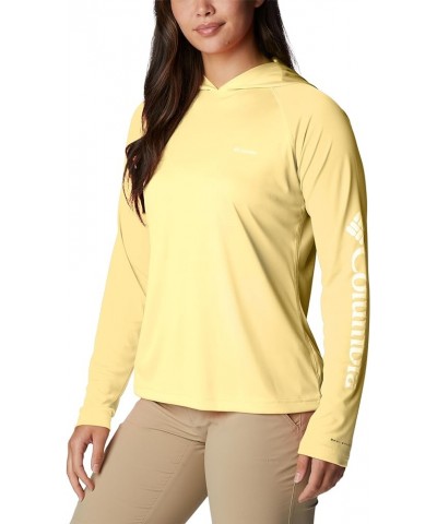 Women's Fork Stream Long Sleeve Hoodie Sunkissed/White Logo $21.45 Activewear