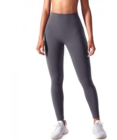 Scrunch Butt Lifting Leggings for Women Seamless High Waisted Workout Yoga Pants Ruched Booty Leggings 3 Grey $13.49 Activewear