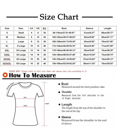 2023 Womens Summer Plus Size Tops Short Sleeves Lace V-Neck Patchwork Shirts Trendy Dressy Casual Blouses A2501 Red $21.44 T-...