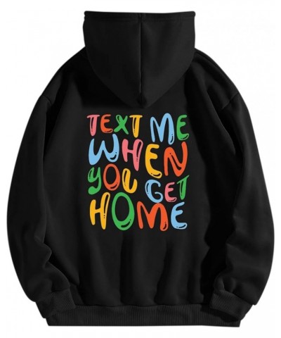 Letter Beach Hoodies for Women Loose Hoodies Pullover Sweatshirts Sweaters Soft Cute Sweatshirts for Teen Girls Tops Black $1...