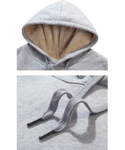 Women's Warm Winter Fleece Sherpa Lined Hoodie Pullover Hooded Sweatshirt Light Purple $22.67 Hoodies & Sweatshirts