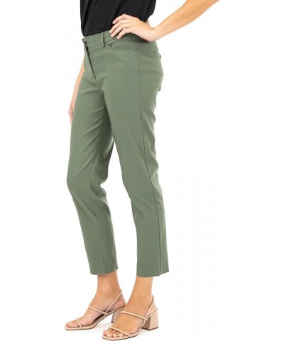 Women's Freedom Stretch Flattering Pant with Slit Back Pockets Prairie Sage $20.72 Pants