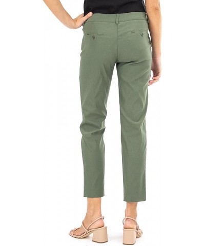 Women's Freedom Stretch Flattering Pant with Slit Back Pockets Prairie Sage $20.72 Pants