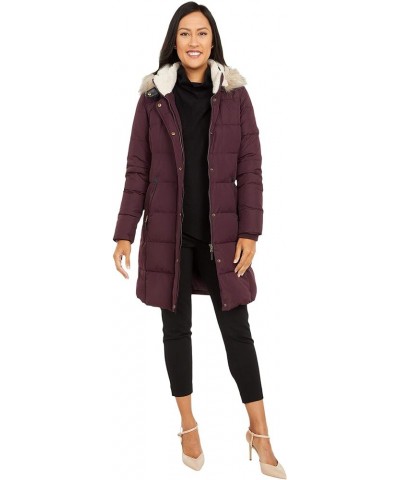 LAUREN Ralph Lauren Heavy Down Berber Puffer Coat Cranberry $37.40 Jackets