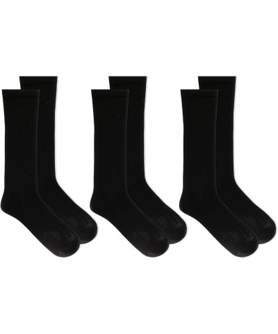 Women's Graduated Compression Knee High Socks - Comfort and Fatigue Relief Black (3 Pairs) $11.65 Socks