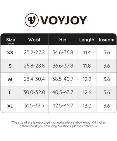 Women Workout Scrunch Butt Lifting Shorts 3.6" V Cross Waist Amplify Gym Shorts High Waisted Seamless Yoga Shorts 1 Bituminou...