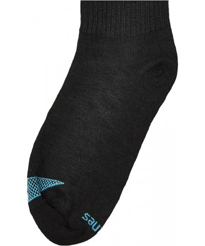 Ultimate 6-Pack Women's Lightweight Breathable Wicking Cool Comfort Crew Socks Black $11.50 Socks