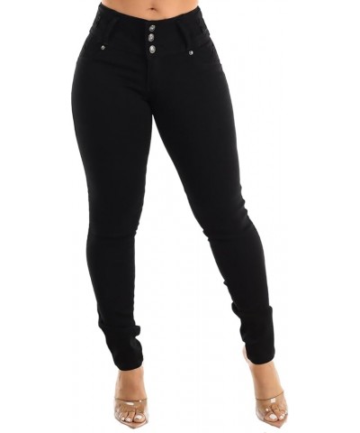 Butt Lifting Jeans for Women - High Waisted Skinny Levanta Cola Stretch Jeans 10961x_tp1713blk Black $31.20 Jeans