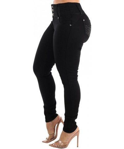 Butt Lifting Jeans for Women - High Waisted Skinny Levanta Cola Stretch Jeans 10961x_tp1713blk Black $31.20 Jeans