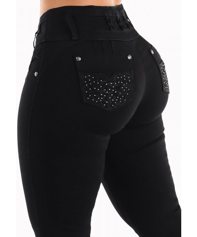 Butt Lifting Jeans for Women - High Waisted Skinny Levanta Cola Stretch Jeans 10961x_tp1713blk Black $31.20 Jeans