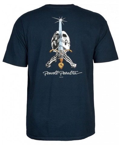 Skull and Sword T-Shirts Navy $19.64 T-Shirts