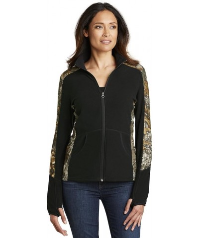 Women's Colorblock Microfleece Black/ Realtree Xtra $14.84 Jackets