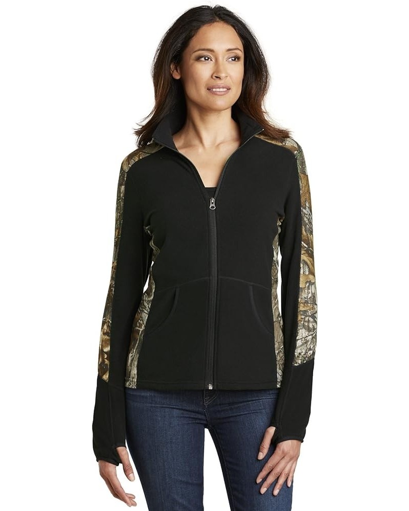 Women's Colorblock Microfleece Black/ Realtree Xtra $14.84 Jackets