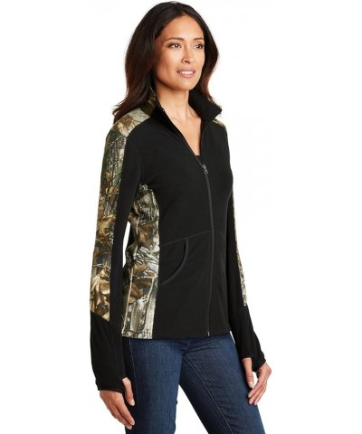 Women's Colorblock Microfleece Black/ Realtree Xtra $14.84 Jackets