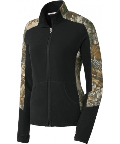 Women's Colorblock Microfleece Black/ Realtree Xtra $14.84 Jackets