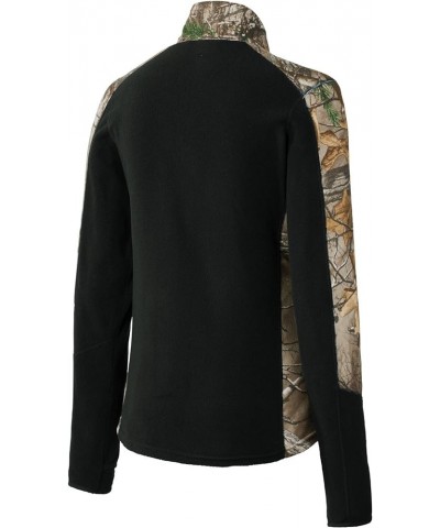 Women's Colorblock Microfleece Black/ Realtree Xtra $14.84 Jackets