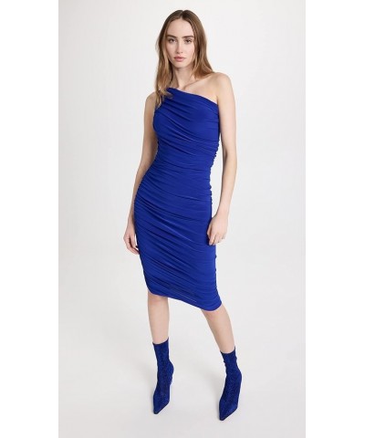 Women's Diana Dress to Knee Cobalt $103.20 Dresses