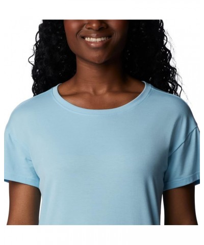 Women's Anytime Knit Tee Dress Spring Blue $27.71 Activewear