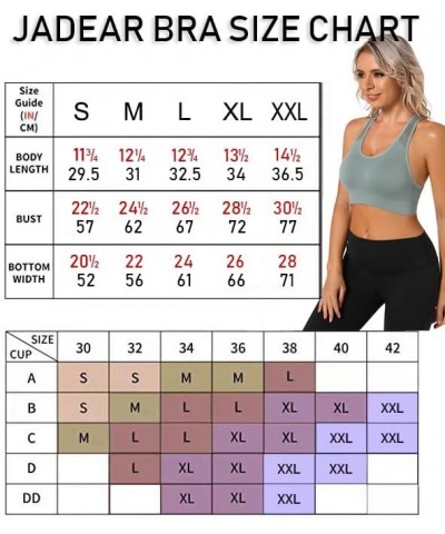 Sports Bras for Women Medium Impact Support Workout Racerback Seamless Gym Activewear Running Fitness Yoga Bra Blue+grey+rose...