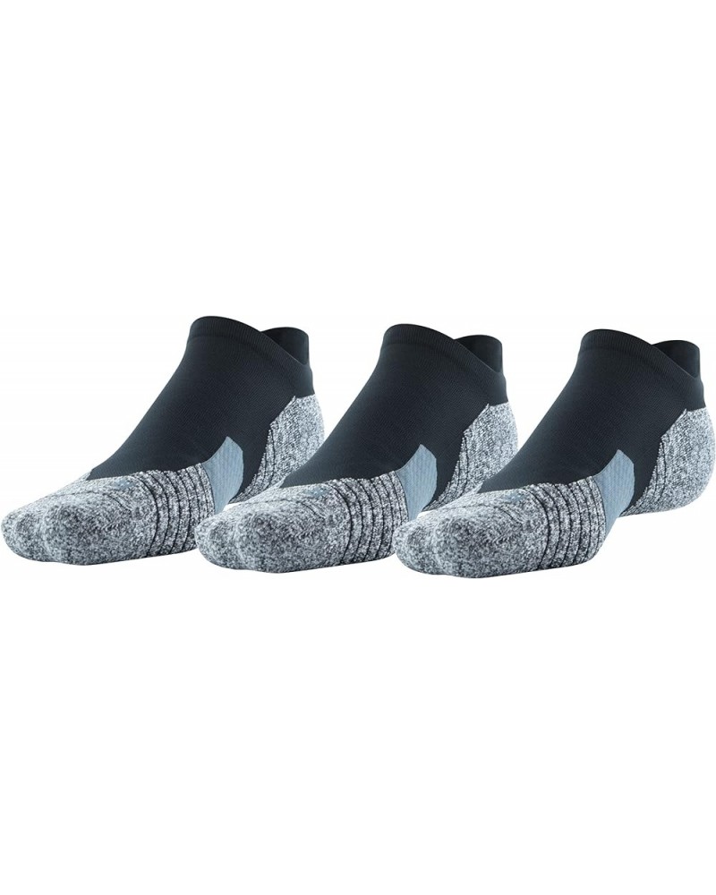 Unisex-Adult Run Cushion No Show Tab Socks 3 Black (3-pairs) $15.48 Socks